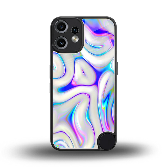Lilac Drift back phone cover | glass case for cmf nothing phone 2 pro