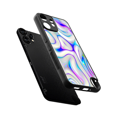 Lilac Drift sleek cmf nothing phone 2 pro cover with tempered glass back and TPU edges
