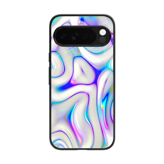 Lilac Drift back phone cover | glass case for google pixel 10 pro xl