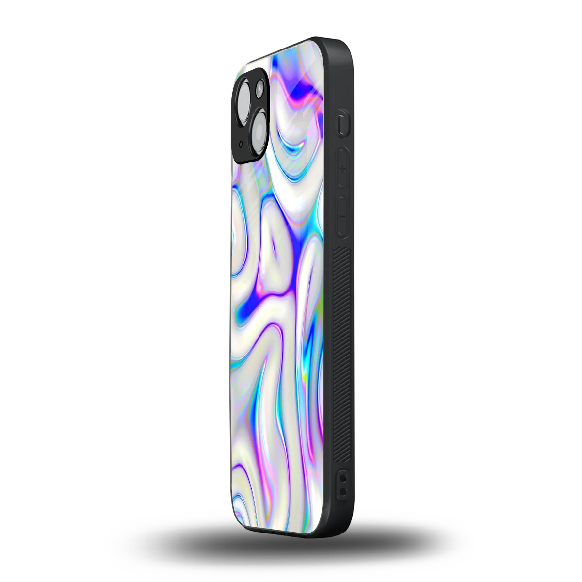 Lilac Drift iphone 14 mobile cover | shockproof glass phone case