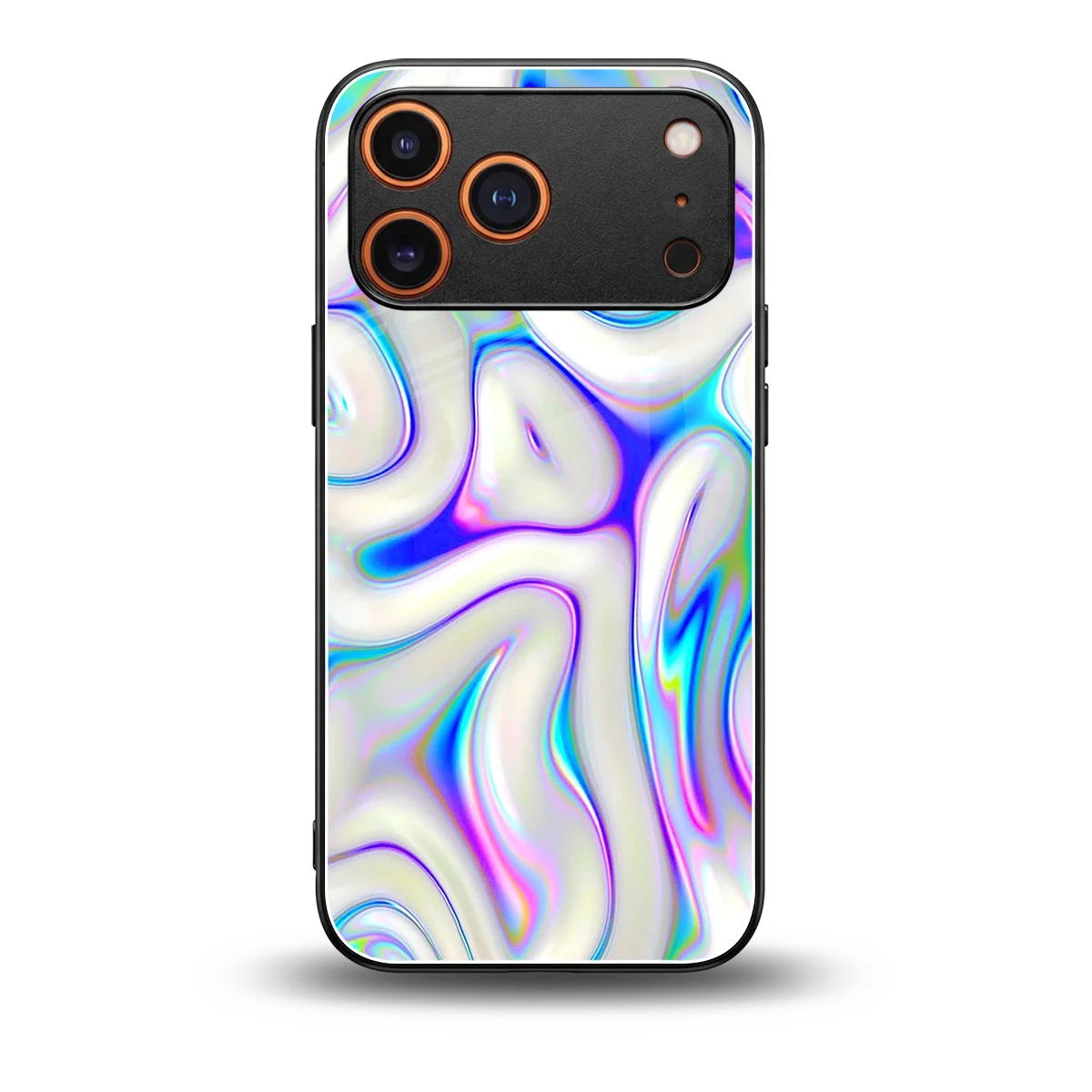 Lilac Drift back phone cover | glass case for iphone 17 pro