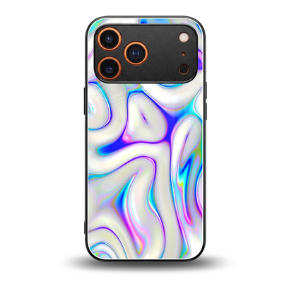 Lilac Drift back phone cover | glass case for iphone 17 pro