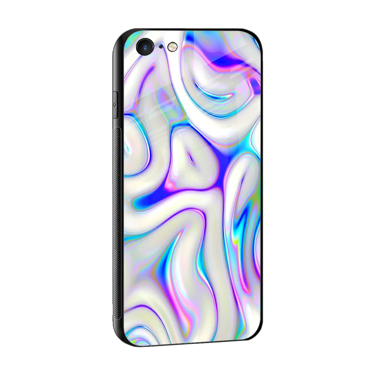 Lilac Drift sleek iphone 6 cover with tempered glass back and TPU edges
