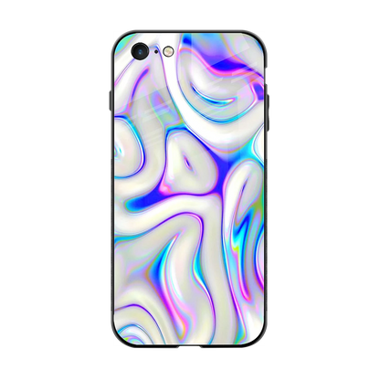 Lilac Drift back phone cover | glass case for iphone 6