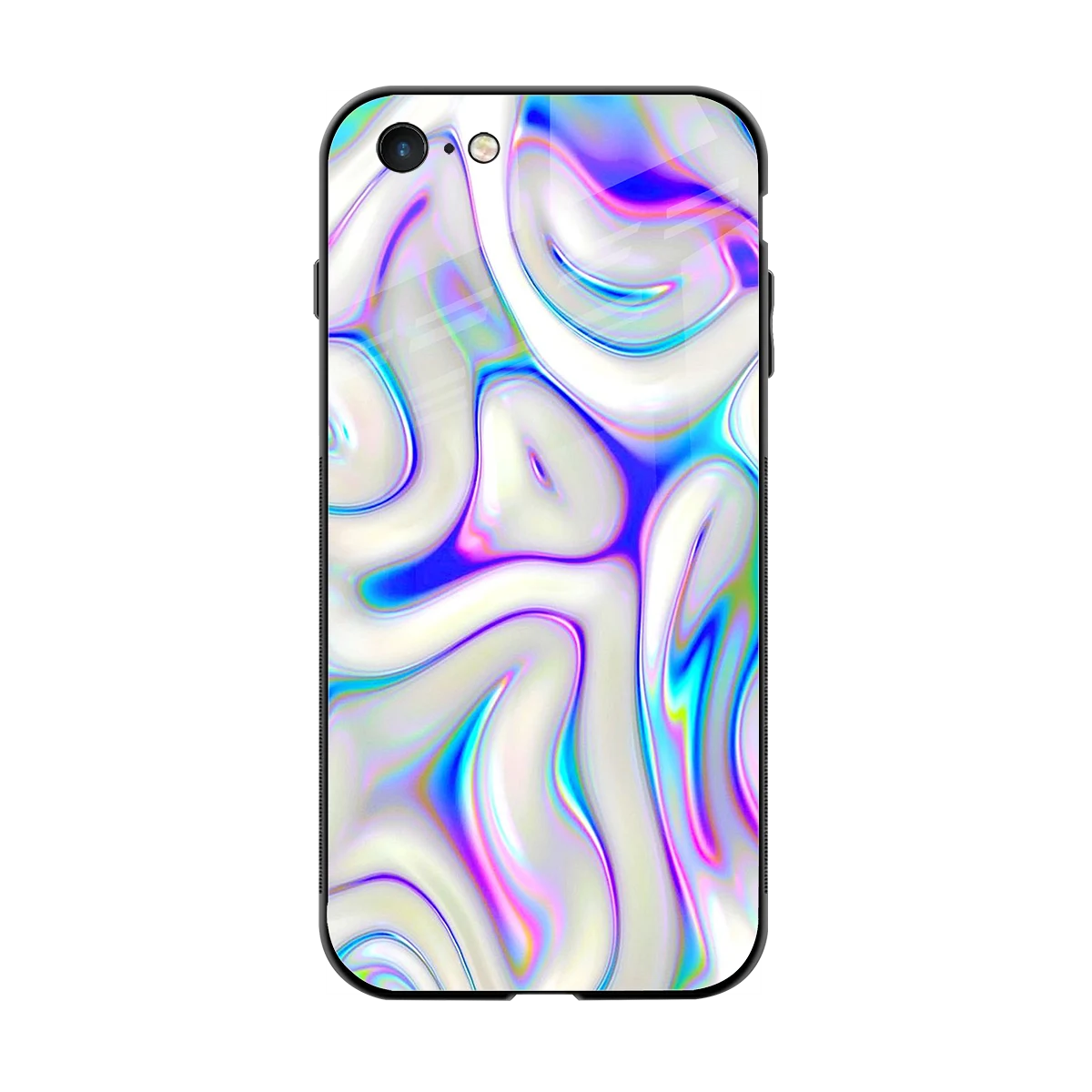 Lilac Drift back phone cover | glass case for iphone 6s plus