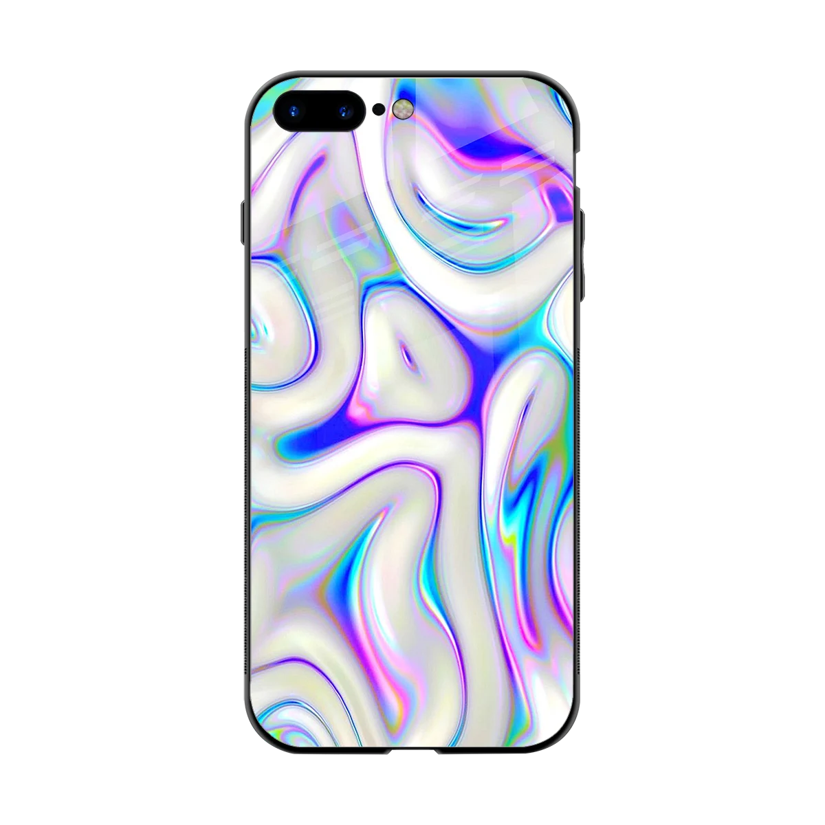 Lilac Drift back phone cover | glass case for iphone 8 plus