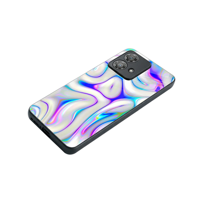 Lilac Drift stylish phone case for motorola edge 40 neo 5g | glossy glass and slim fit