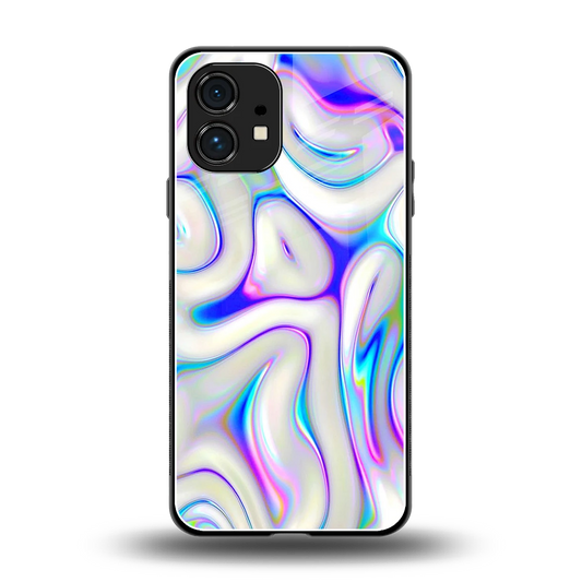 Lilac Drift back phone cover | glass case for nothing phone 1