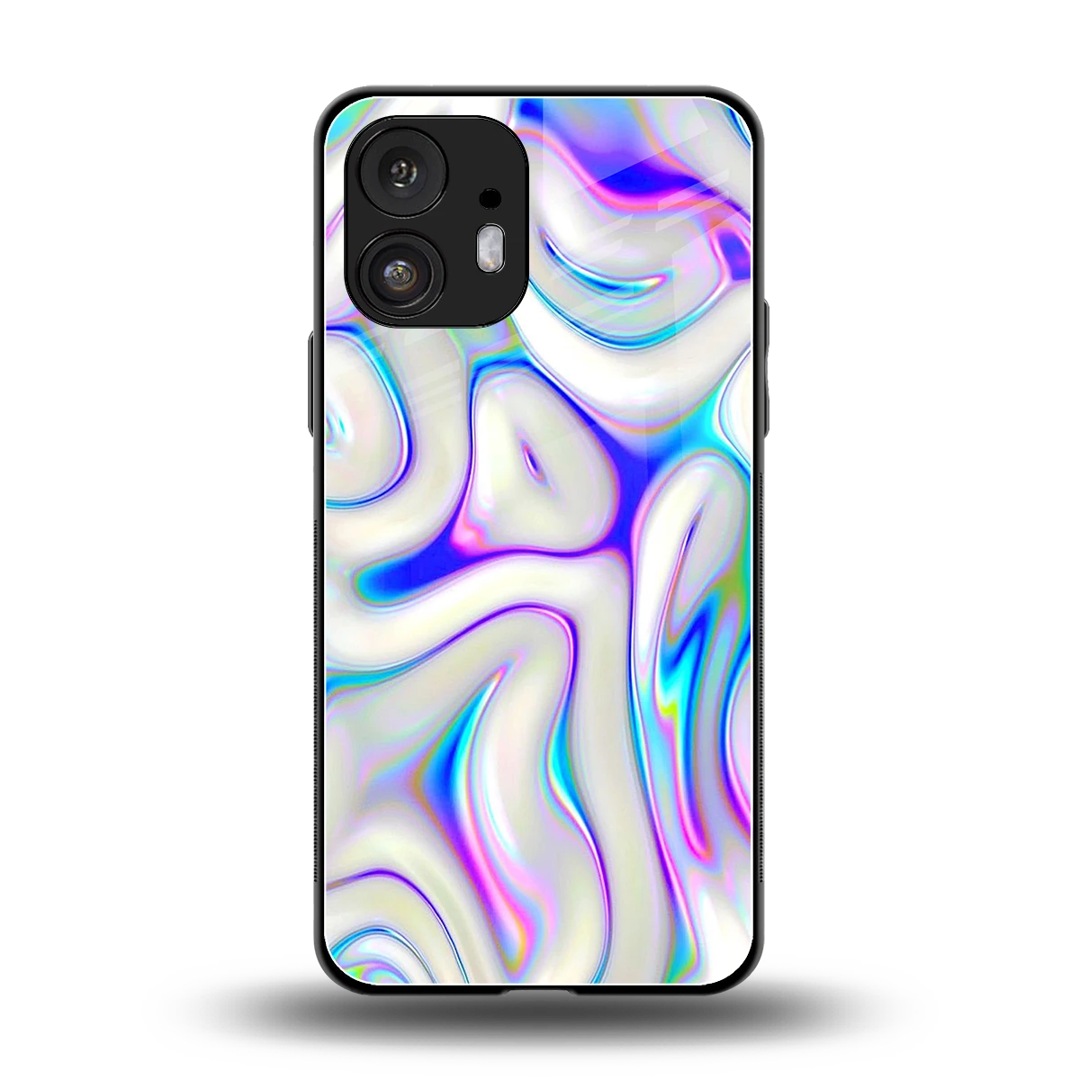 Lilac Drift back phone cover | glass case for nothing phone 2