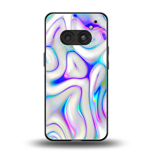 Lilac Drift back phone cover | glass case for nothing phone 2a