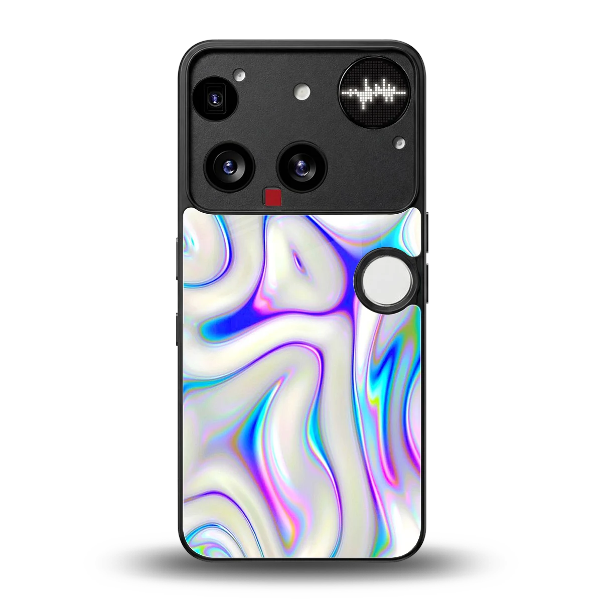 Lilac Drift back phone cover | glass case for nothing phone 3