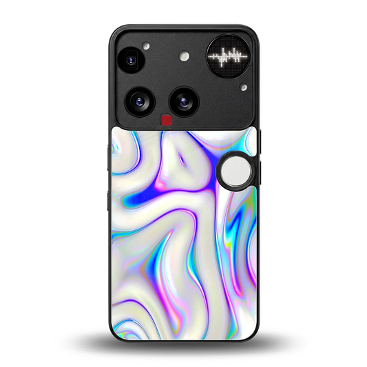 Lilac Drift back phone cover | glass case for nothing phone 3