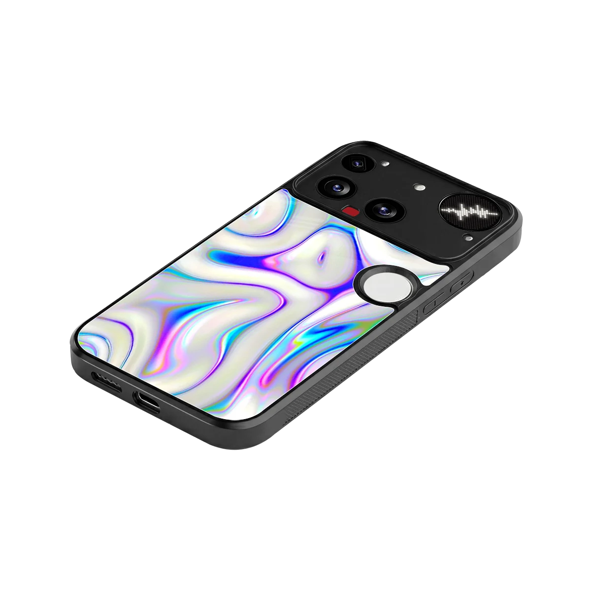 Lilac Drift stylish phone case for nothing phone 3 | glossy glass and slim fit