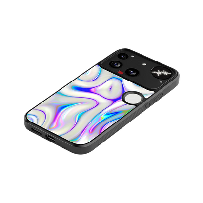 Lilac Drift stylish phone case for nothing phone 3 | glossy glass and slim fit