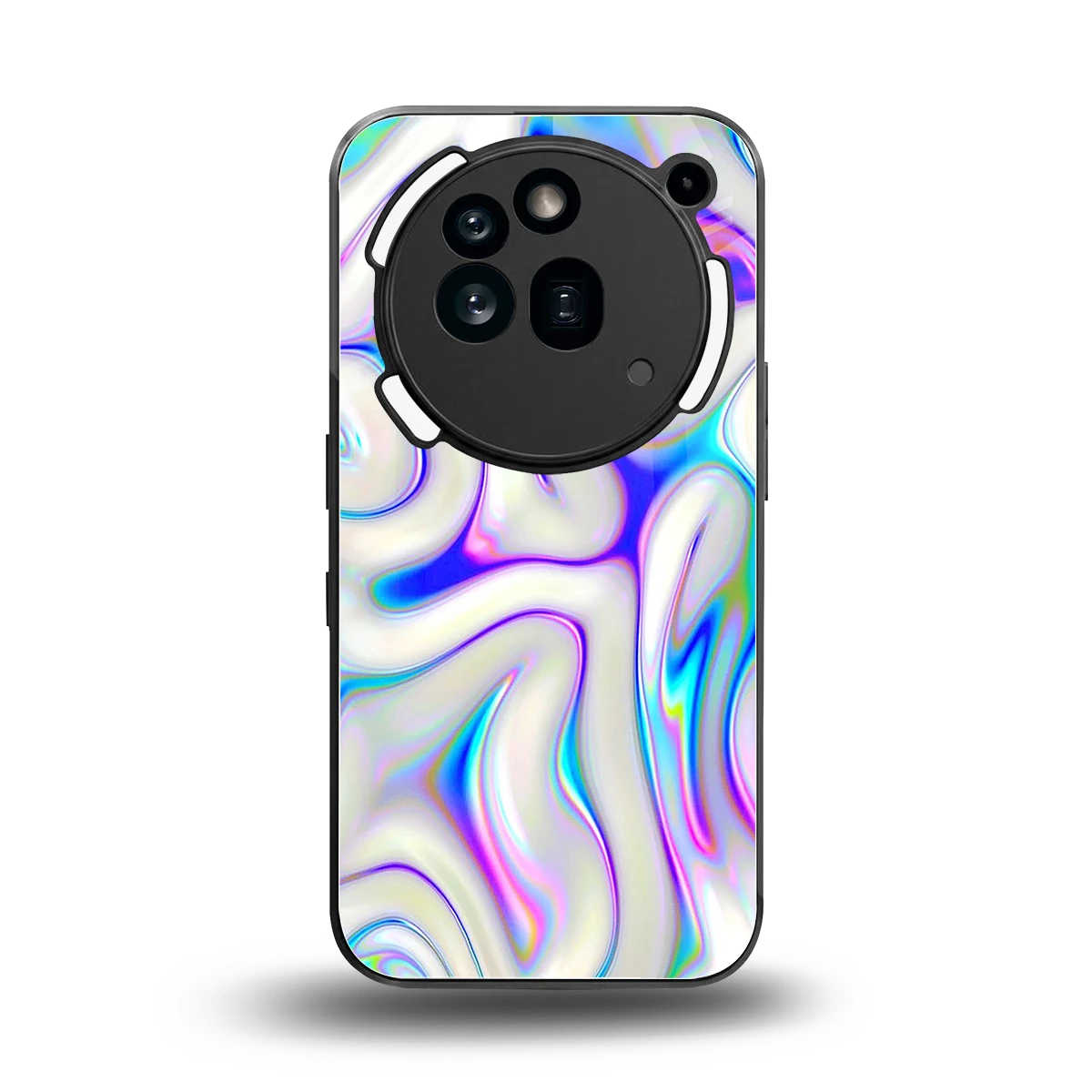 Lilac Drift back phone cover | glass case for nothing phone 3a pro