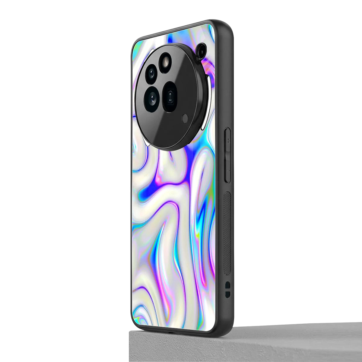 Lilac Drift nothing phone 3a pro mobile cover | shockproof glass phone case