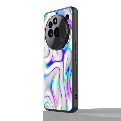 Lilac Drift nothing phone 3a pro mobile cover | shockproof glass phone case