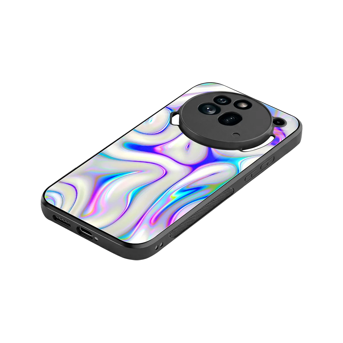Lilac Drift stylish phone case for nothing phone 3a pro | glossy glass and slim fit