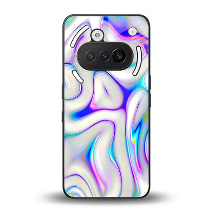 Lilac Drift back phone cover | glass case for nothing phone 3a