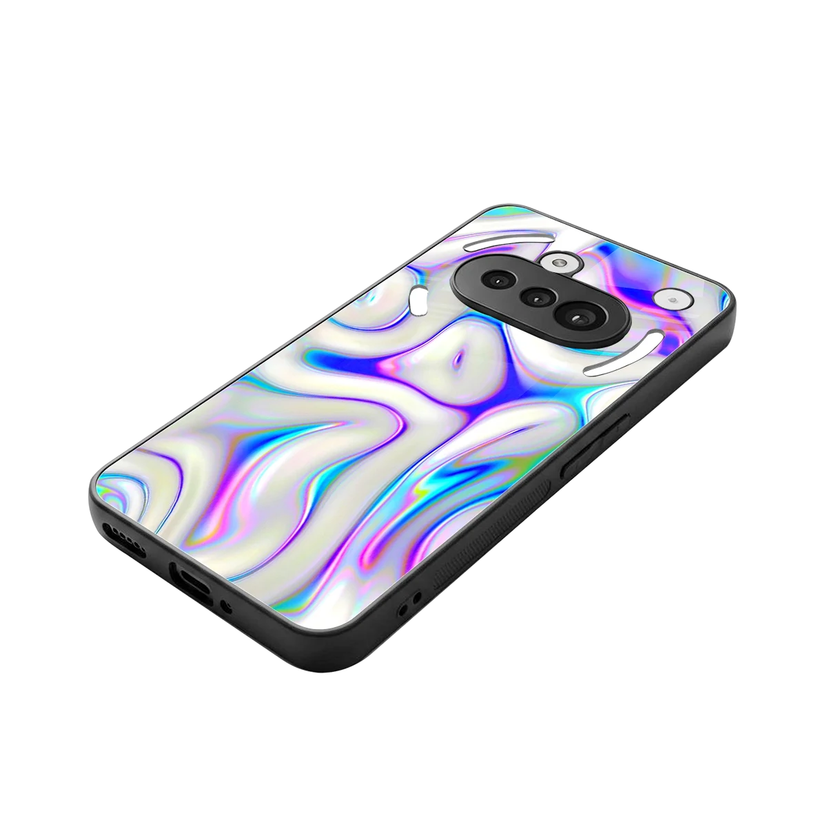 Lilac Drift stylish phone case for nothing phone 3a | glossy glass and slim fit