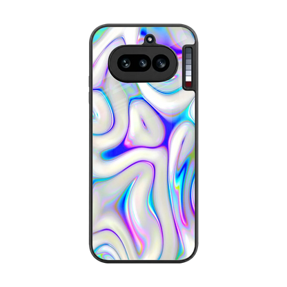 Lilac Drift back phone cover | glass case for nothing phone 4a