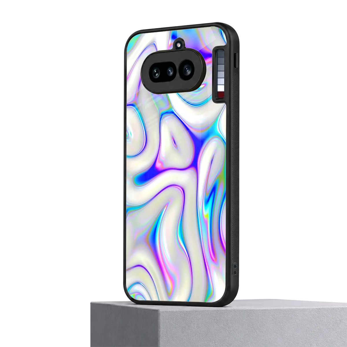 Lilac Drift nothing phone 4a mobile cover | shockproof glass phone case