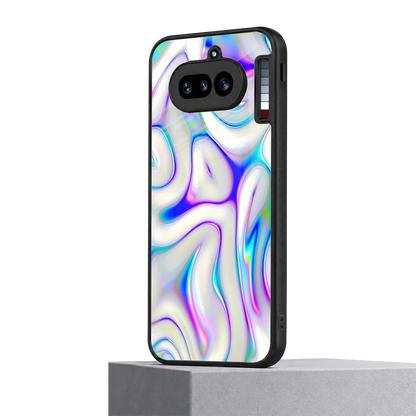 Lilac Drift nothing phone 4a mobile cover | shockproof glass phone case