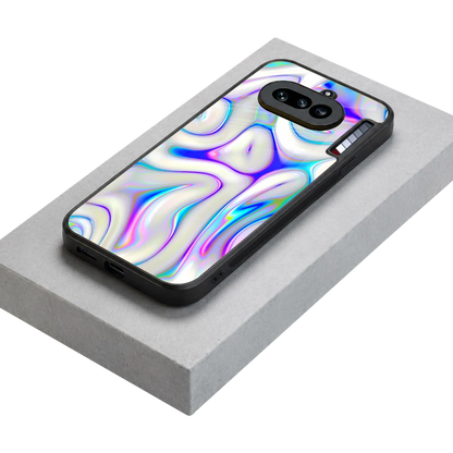 Lilac Drift stylish phone case for nothing phone 4a | glossy glass and slim fit