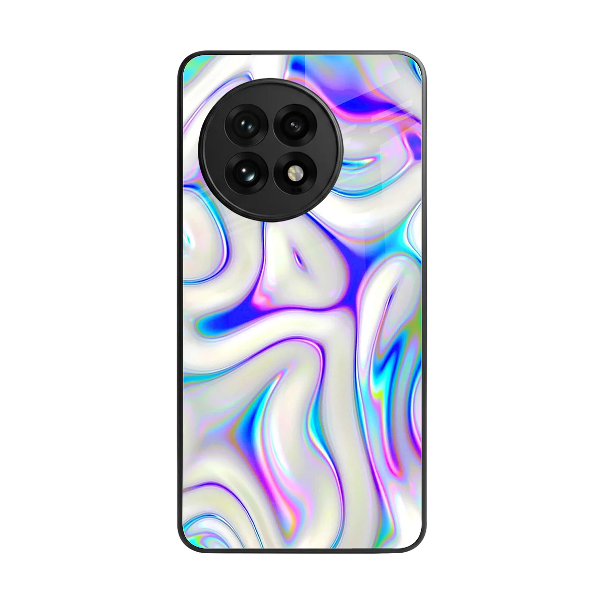 Lilac Drift back phone cover | glass case for oneplus 13r