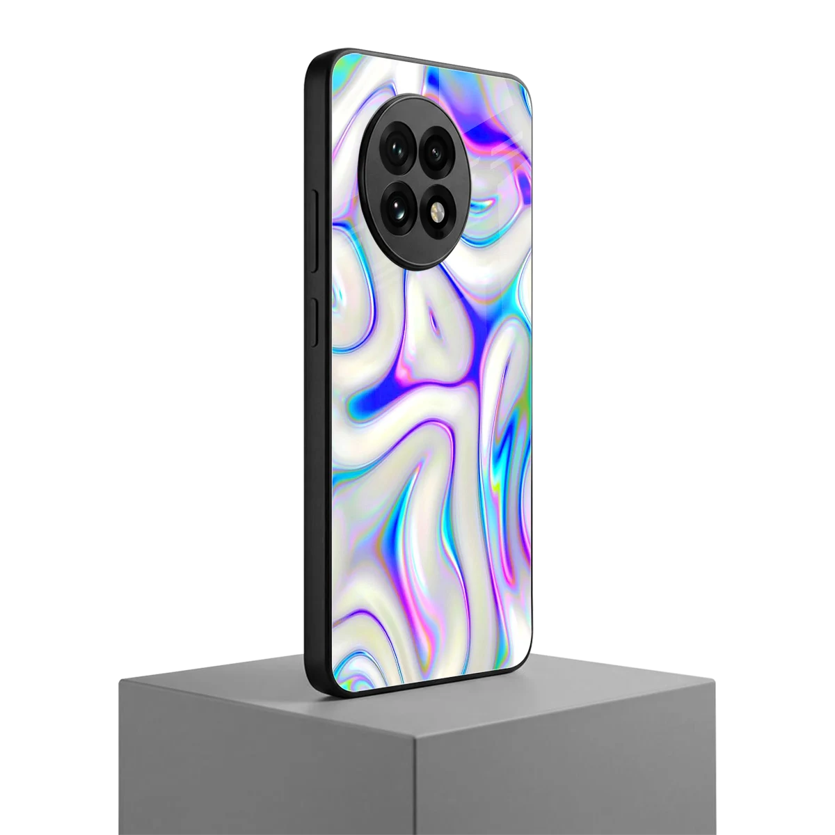 Lilac Drift oneplus 13r mobile cover | shockproof glass phone case
