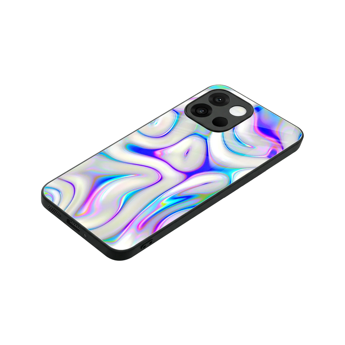 Lilac Drift stylish phone case for oneplus 13s | glossy glass and slim fit
