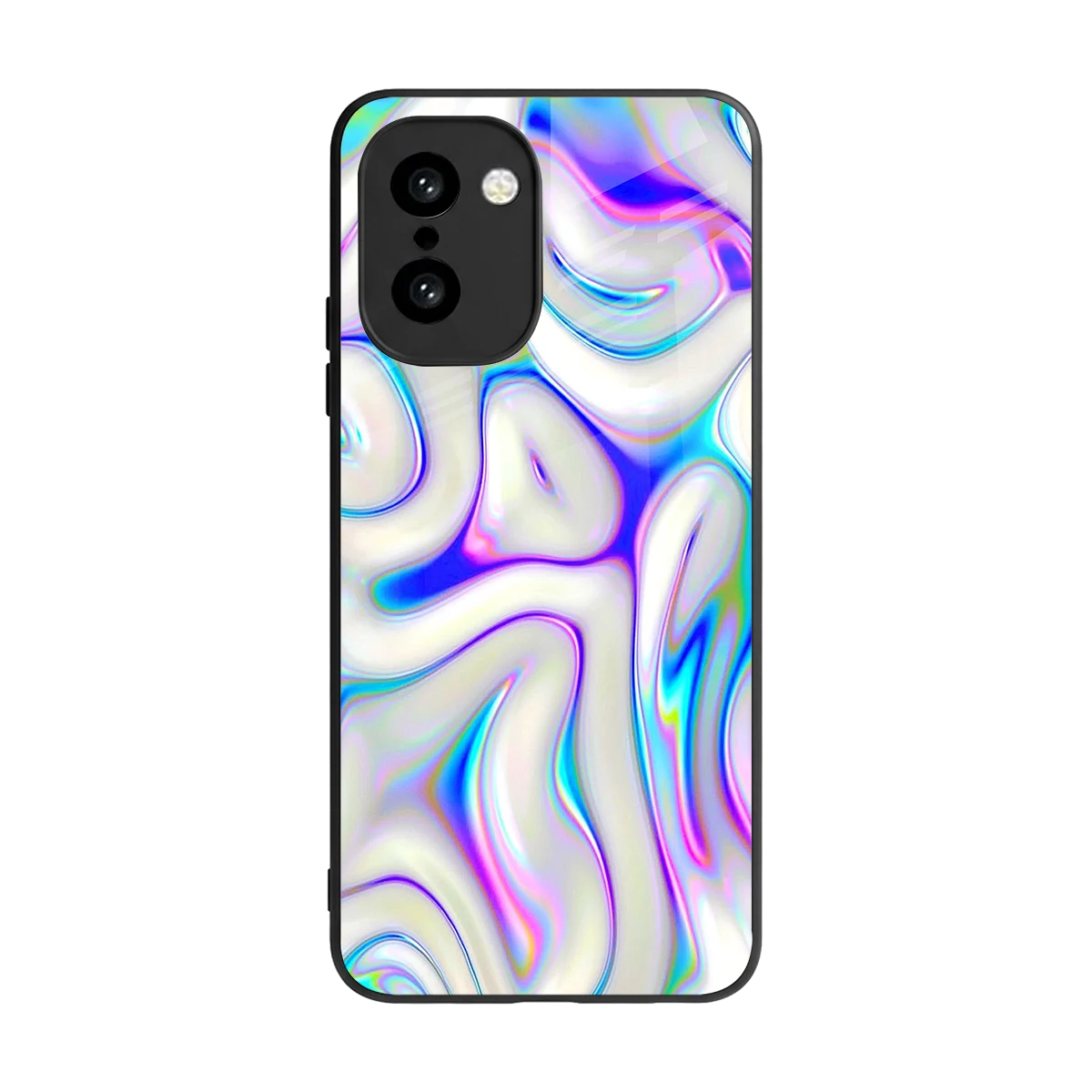 Lilac Drift back phone cover | glass case for oneplus 15r