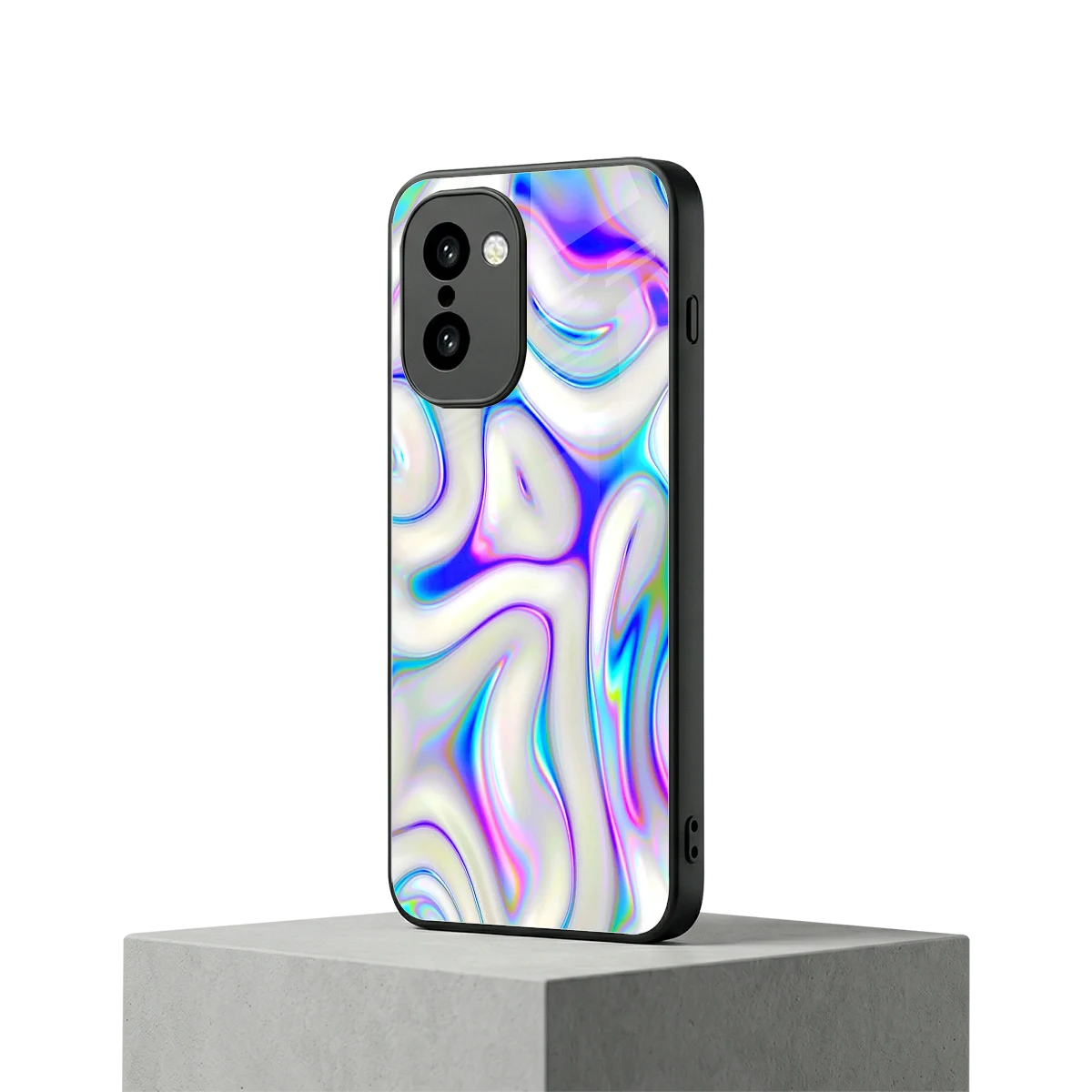Lilac Drift oneplus 15r mobile cover | shockproof glass phone case