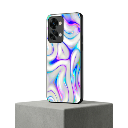 Lilac Drift oneplus nord 2t mobile cover | shockproof glass phone case