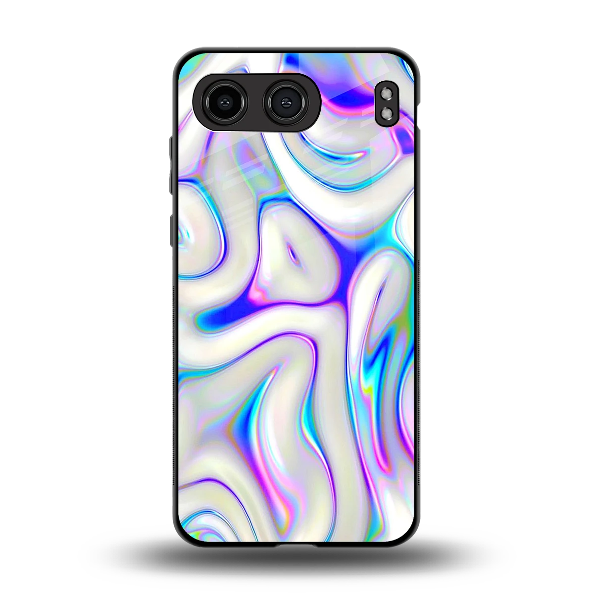 Lilac Drift back phone cover | glass case for oneplus nord 4