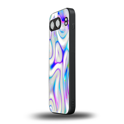 Lilac Drift oneplus nord 4 mobile cover | shockproof glass phone case