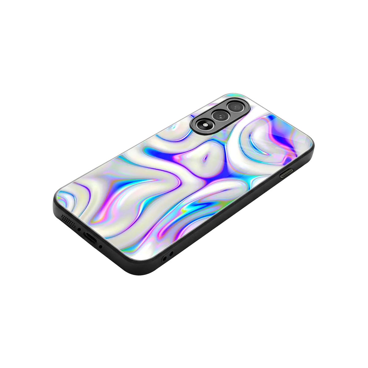 Lilac Drift stylish phone case for oneplus nord 5 | glossy glass and slim fit