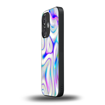 Lilac Drift oneplus nord ce 3 mobile cover | shockproof glass phone case