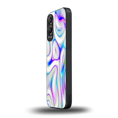 Lilac Drift oneplus nord ce 4 lite mobile cover | shockproof glass phone case