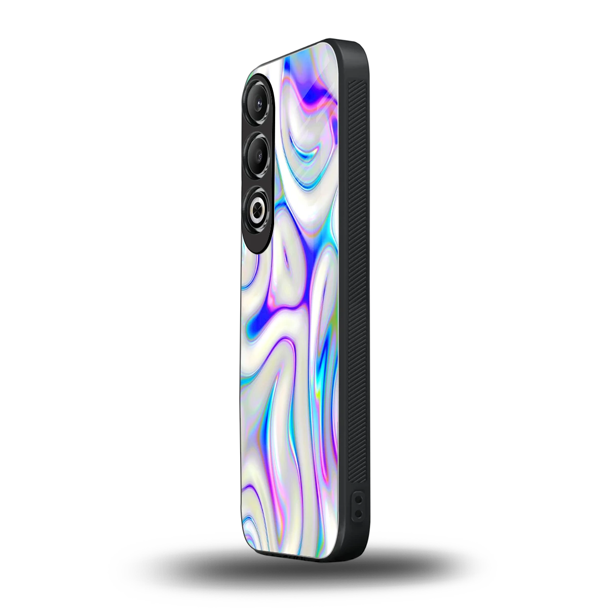 Lilac Drift oneplus nord ce 4 mobile cover | shockproof glass phone case
