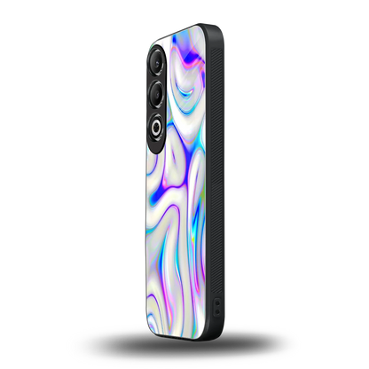 Lilac Drift oneplus nord ce 4 mobile cover | shockproof glass phone case