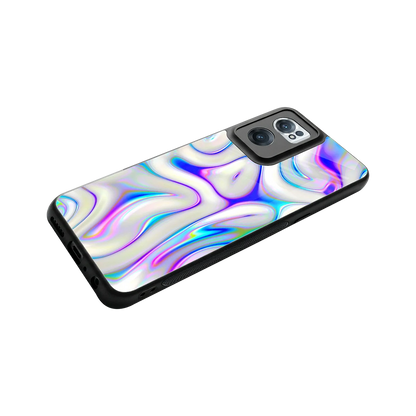 Lilac Drift stylish phone case for oneplus nord ce 2 | glossy glass and slim fit