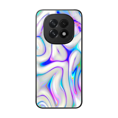Lilac Drift back phone cover | glass case for oppo f29 5g