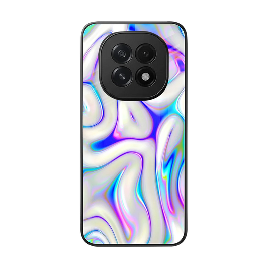 Lilac Drift back phone cover | glass case for oppo f29 5g
