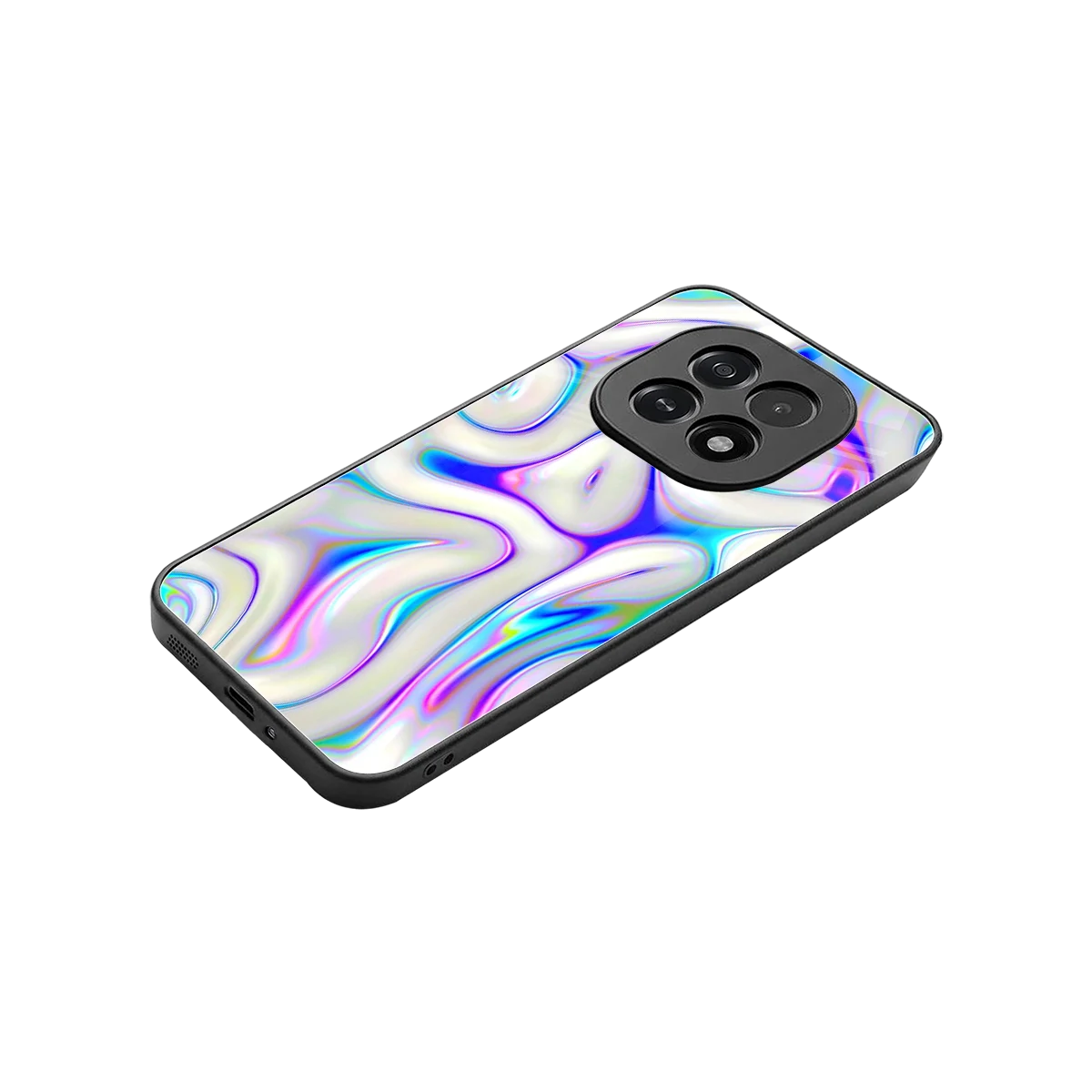 Lilac Drift stylish phone case for oppo f29 5g | glossy glass and slim fit
