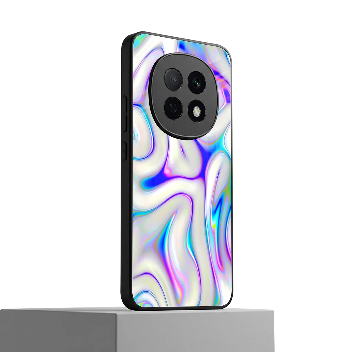 Lilac Drift oppo f29 pro 5g mobile cover | shockproof glass phone case
