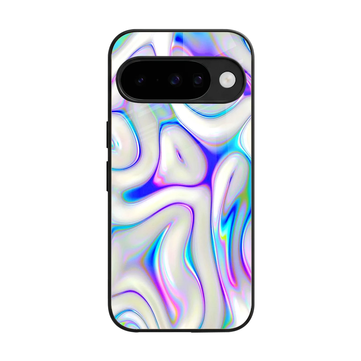 Lilac Drift back phone cover | glass case for google pixel 10