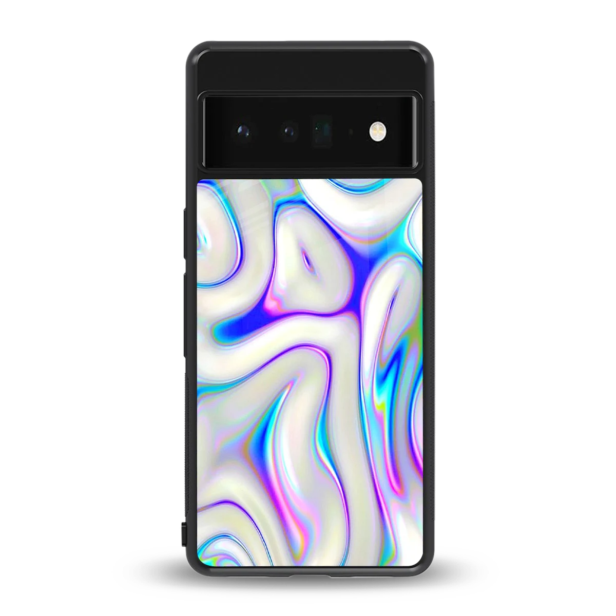 Lilac Drift back phone cover | glass case for google pixel 6 pro