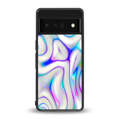 Lilac Drift back phone cover | glass case for google pixel 6 pro