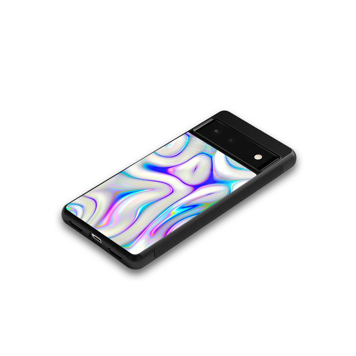 Lilac Drift google pixel 6a mobile cover | shockproof glass phone case